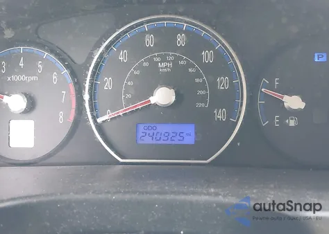 2008 Hyundai Santa Fe Gls z USA, uszkodzony, nr VIN 5NMSG13D78H209594